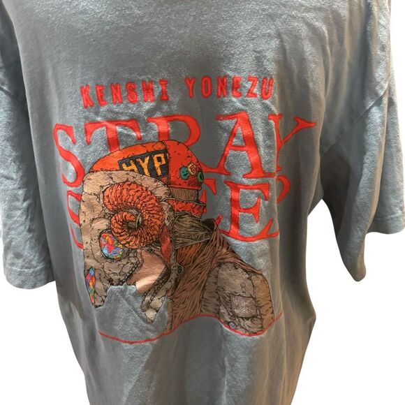Uniqlo UT x Kenzi Yonezu Stray Sheep Blue Graphic T-Shirt Japan Men’s Medium - Picture 1 of 4
